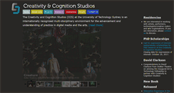 Desktop Screenshot of creativityandcognition.com